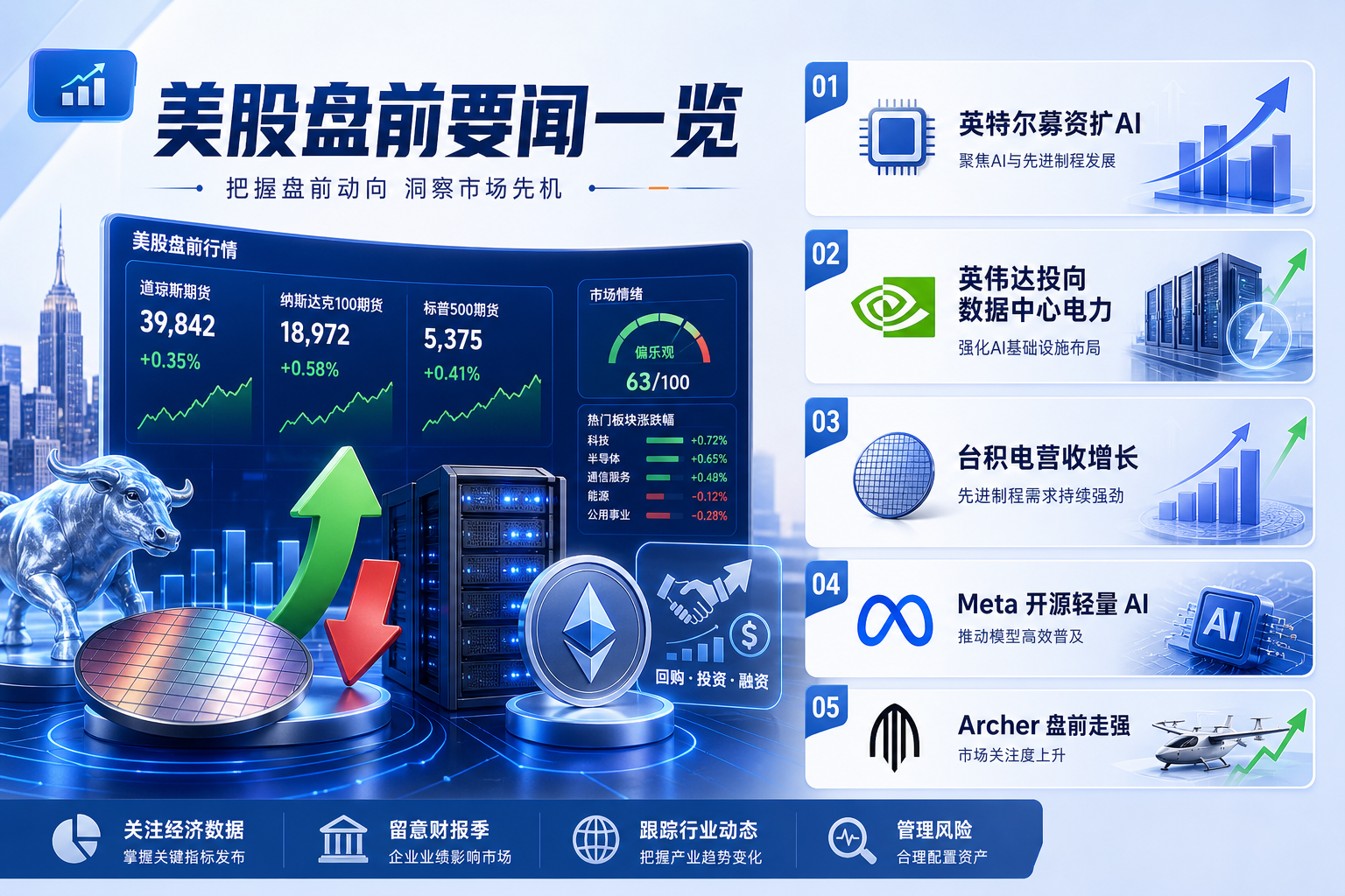 美股盘前要闻一览