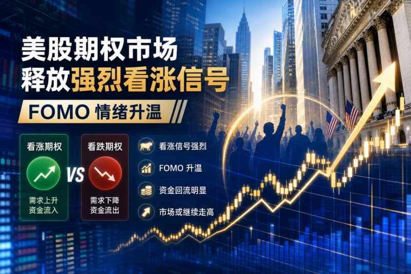 美股期权市场释放四年来最强看涨信号,FOMO 情绪或成上涨新引擎-指挥使社区 - 真实线索、热点议题与深度观察