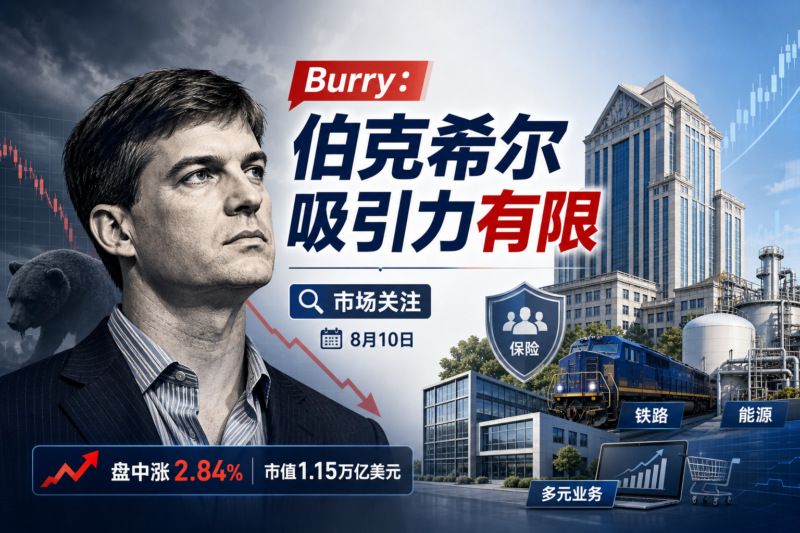 「大空头」Michael Burry称伯克希尔哈撒韦未来吸引力有限-指挥使社区 - 真实线索、热点议题与深度观察