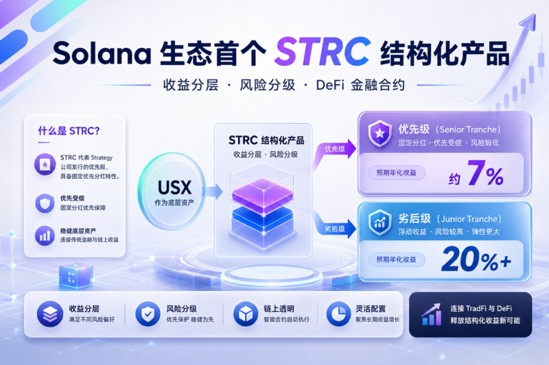 Solana 生态推出首个 STRC 结构化产品-指挥使社区 - 真实线索、热点议题与深度观察