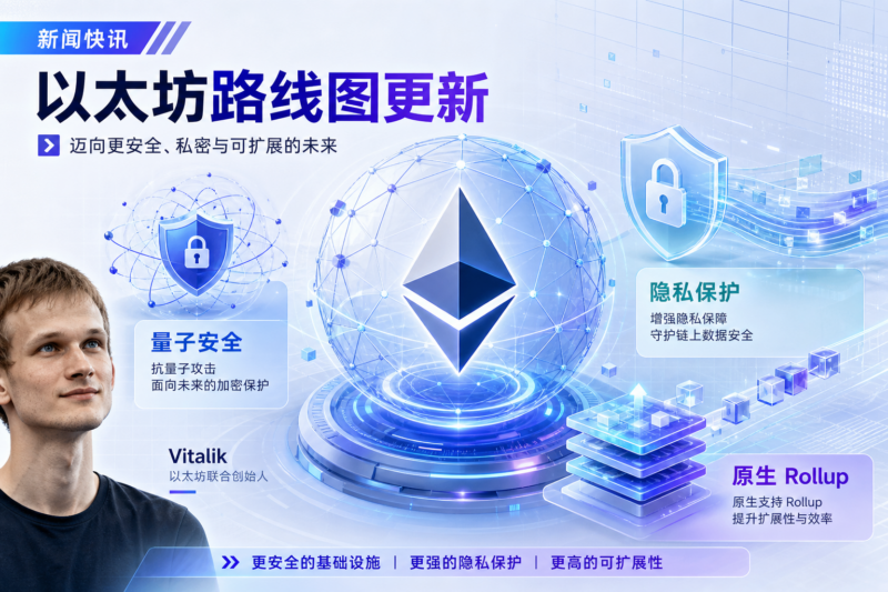Vitalik 更新以太坊路线图:量子安全、隐私保护和原生 Rollup 成为未来重点-指挥使社区 - 真实线索、热点议题与深度观察