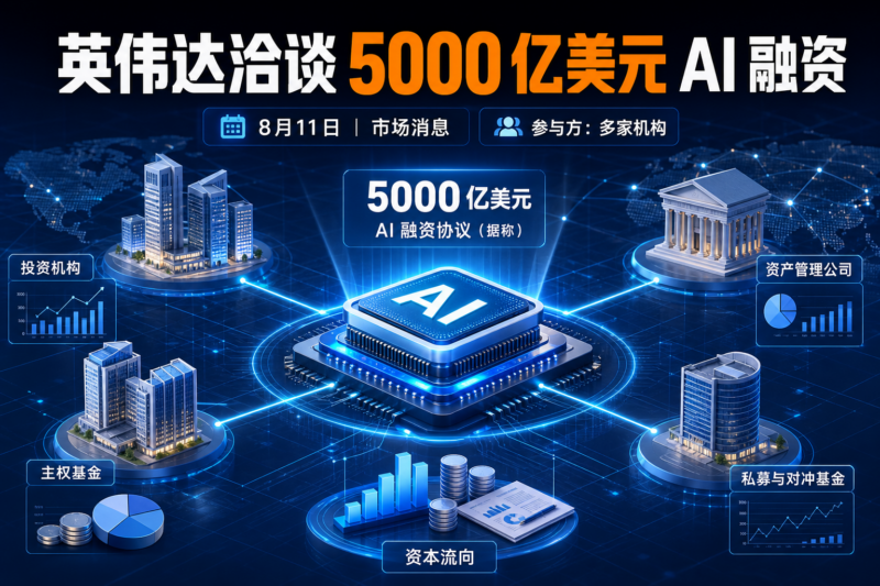 英伟达据悉与多家公司洽谈 5000 亿美元 AI 融资协议-指挥使社区 - 真实线索、热点议题与深度观察