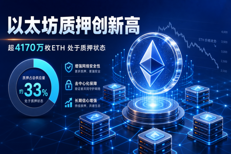 以太坊质押量创历史新高,超 4170 万枚 ETH 占流通总量约三分之一-指挥使社区 - 真实线索、热点议题与深度观察