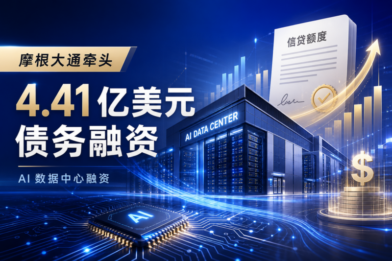摩根大通牵头为 Global AI 提供 4.41 亿美元债务融资-指挥使社区 - 真实线索、热点议题与深度观察