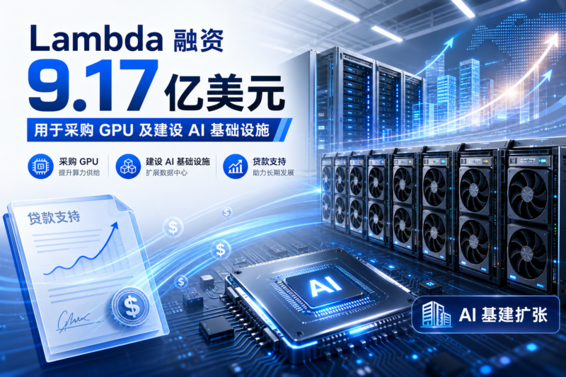Lambda 发行 9.17 亿美元贷款，用于采购 GPU 及建设 AI 基础设施-指挥使社区 - 真实线索、热点议题与深度观察