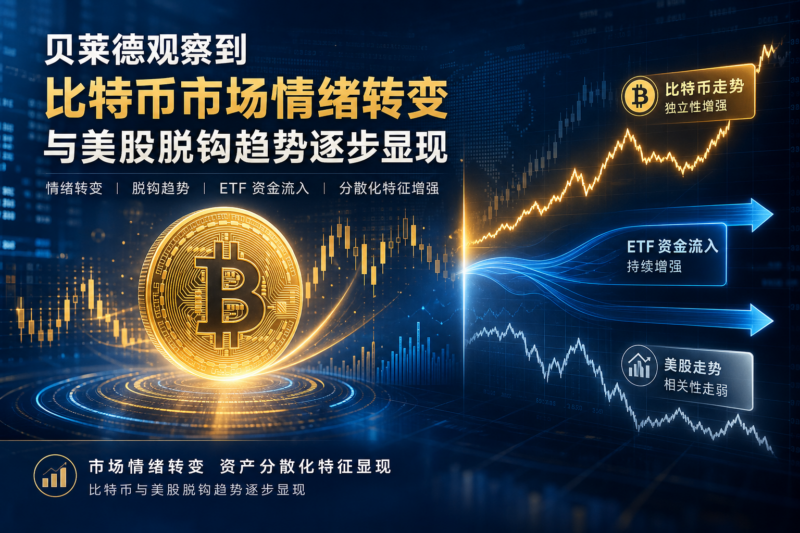 贝莱德：比特币市场情绪正在转变，与美股脱钩趋势逐步显现-指挥使社区 - 真实线索、热点议题与深度观察