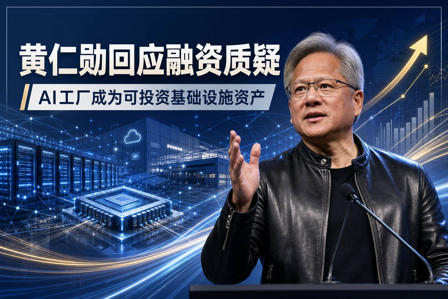 黄仁勋回应“5000 亿美元融资”质疑:需求真实存在,AI 工厂正成为可投资的基础设施资产
