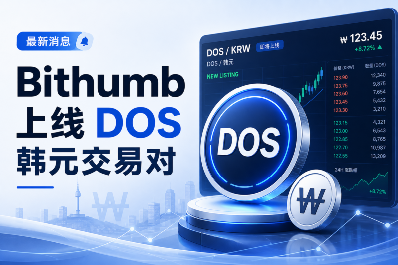 Bithumb 将上线 DOS 韩元交易对-指挥使社区 - 真实线索、热点议题与深度观察