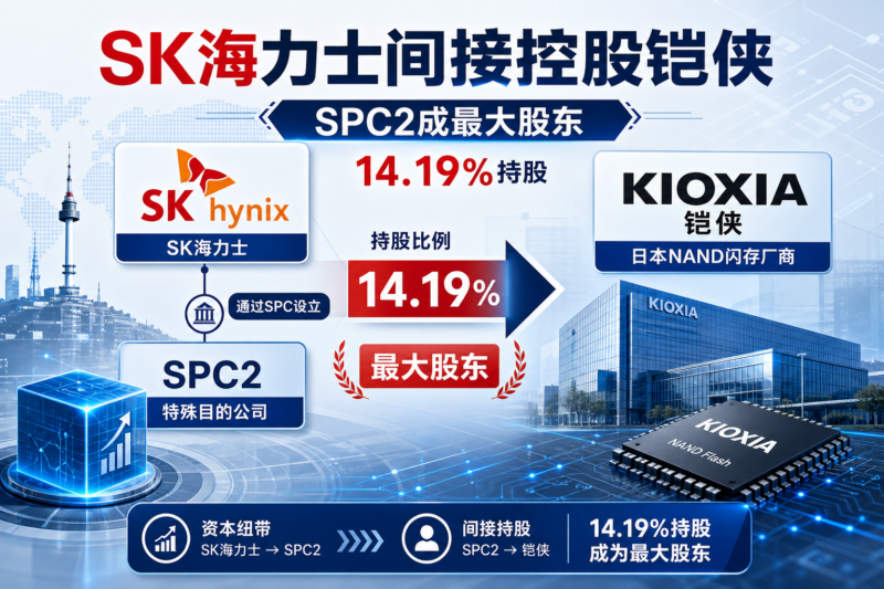 SK 海力士通过 SPC2 间接成为铠侠最大股东-指挥使社区 - 真实线索、热点议题与深度观察