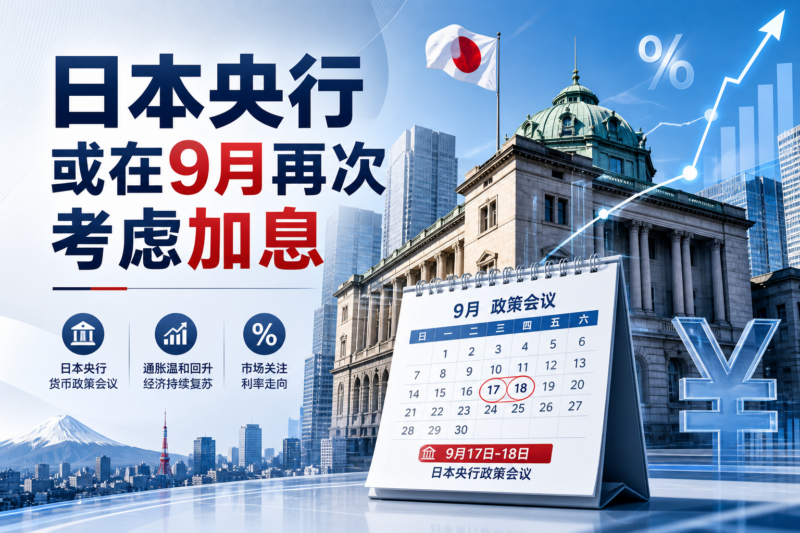 日本央行或在 9 月再次考虑加息-指挥使社区 - 真实线索、热点议题与深度观察