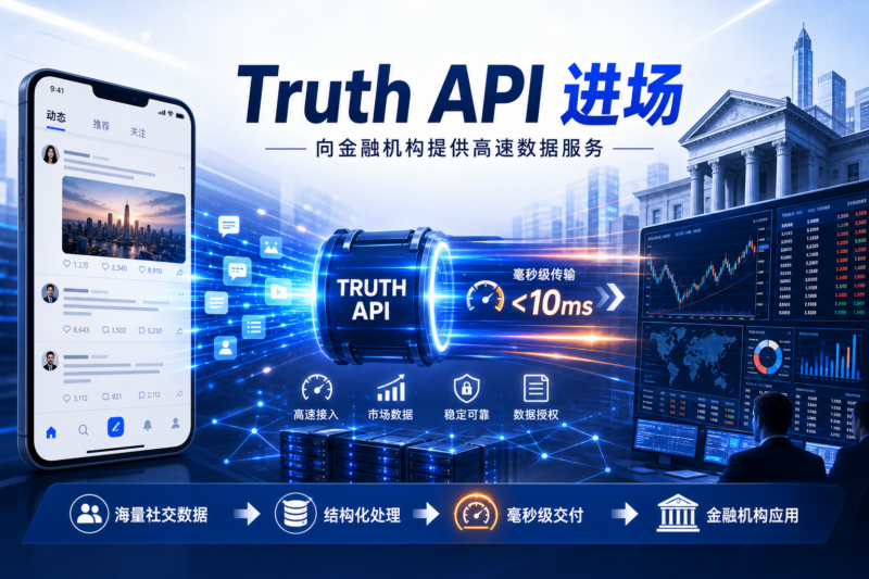Truth Social 拟向金融机构出售高速数据访问服务-指挥使社区 - 真实线索、热点议题与深度观察