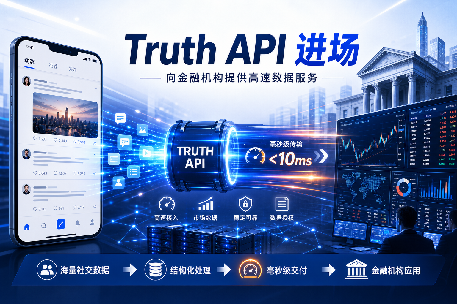 Truth Social 拟向金融机构出售高速数据访问服务