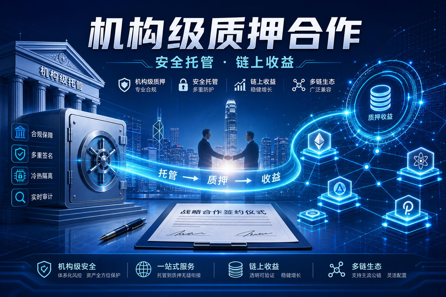 HashKey Cloud 与 Cactus Custody 达成战略合作,打造一站式机构级质押服务