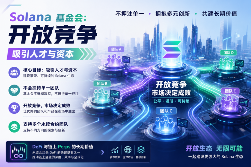 Solana 基金会:核心目标是吸引人才与资本,不会扶持单一团队-指挥使社区 - 真实线索、热点议题与深度观察