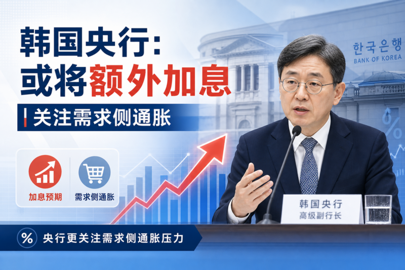 韩国央行高级副行长：将会有额外加息-指挥使社区 - 真实线索、热点议题与深度观察