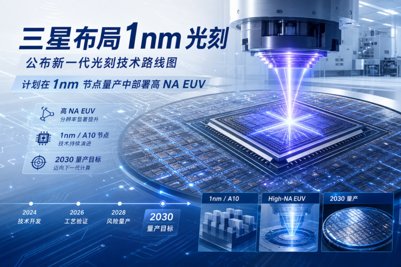 三星电子公布新一代光刻技术路线图,计划在 1nm 节点量产中部署高 NA EUV-指挥使社区 - 真实线索、热点议题与深度观察
