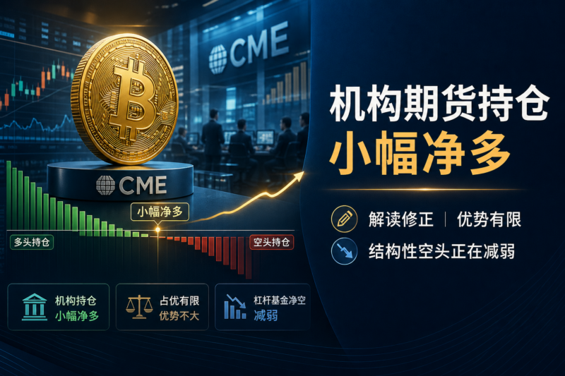 CryptoQuant 创始人修正此前 CME 数据解读:大型机构整体仍为 BTC 期货小幅净多-指挥使社区 - 真实线索、热点议题与深度观察