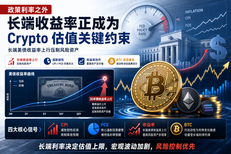 政策利率之外,长端收益率正成为 Crypto 估值的关键约束-指挥使社区 - 真实线索、热点议题与深度观察