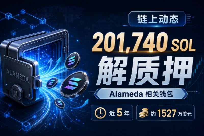链上动态:Alameda 相关钱包解除质押 201,740 枚 SOL-指挥使社区 - 真实线索、热点议题与深度观察
