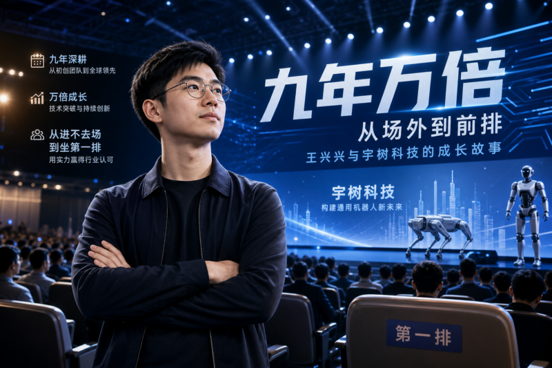 王兴兴的九年万倍宇树:从进不去场,到坐第一排-指挥使社区 - 真实线索、热点议题与深度观察