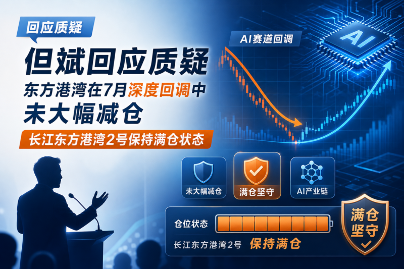 但斌回应质疑:东方港湾在 7 月深度回调中未大幅减仓-指挥使社区 - 真实线索、热点议题与深度观察