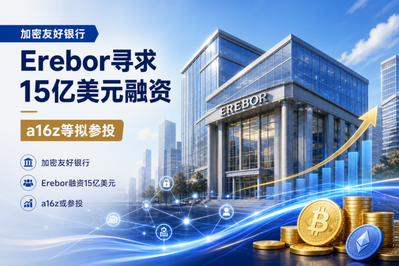 加密友好银行 Erebor 正寻求 15 亿美元融资，a16z 等拟参投-指挥使社区 - 真实线索、热点议题与深度观察