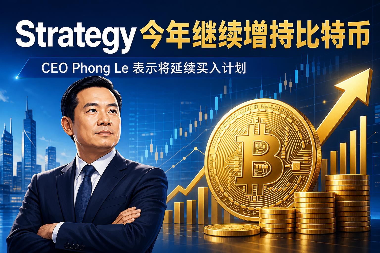 Strategy CEO：公司将在今年内继续增持更多比特币