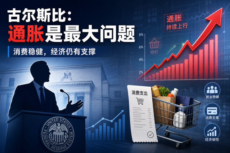 美联储古尔斯比：通胀是经济面临的最大问题-指挥使社区 - 真实线索、热点议题与深度观察