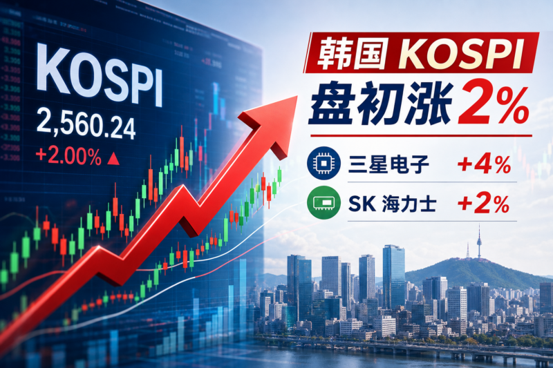 韩国 KOSPI 指数盘初涨幅扩大至 2%-指挥使社区 - 真实线索、热点议题与深度观察