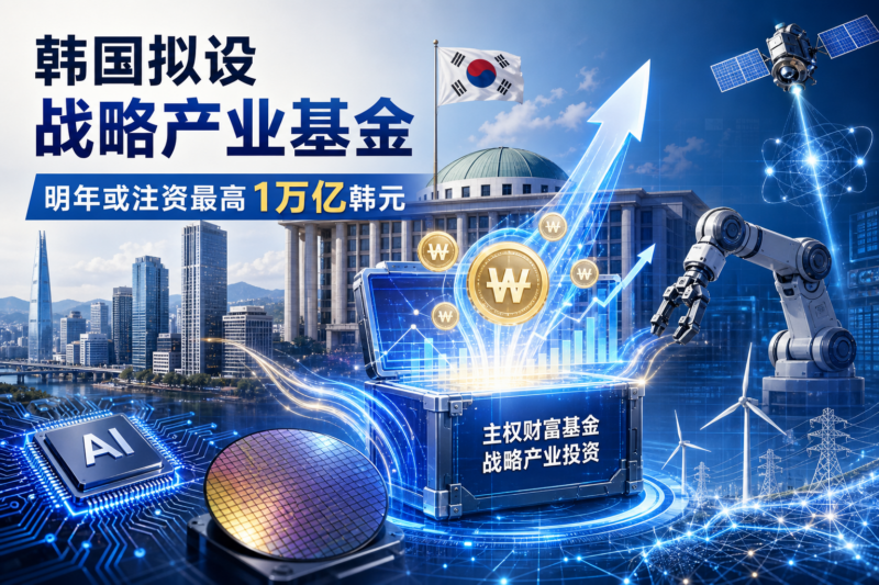 韩国拟于明年向 AI 等战略产业主权财富基金注资最高 1 万亿韩元-指挥使社区 - 真实线索、热点议题与深度观察