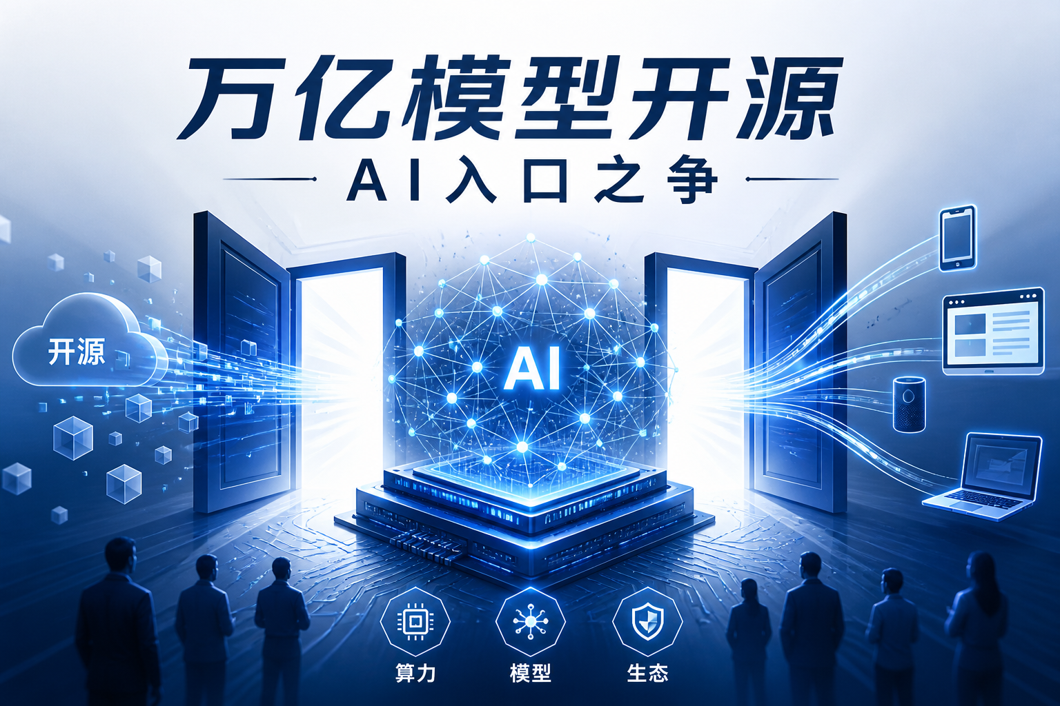 英伟达万亿模型开源，AI争夺打到入口