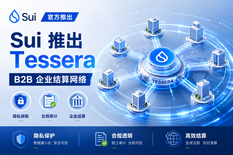 Sui 官方推出 B2B 企业结算网络 Tessera-指挥使社区 - 真实线索、热点议题与深度观察