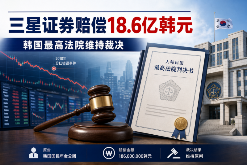 韩国最高法院裁定三星证券向韩国国民年金公团赔偿18.6亿韩元-指挥使社区 - 真实线索、热点议题与深度观察