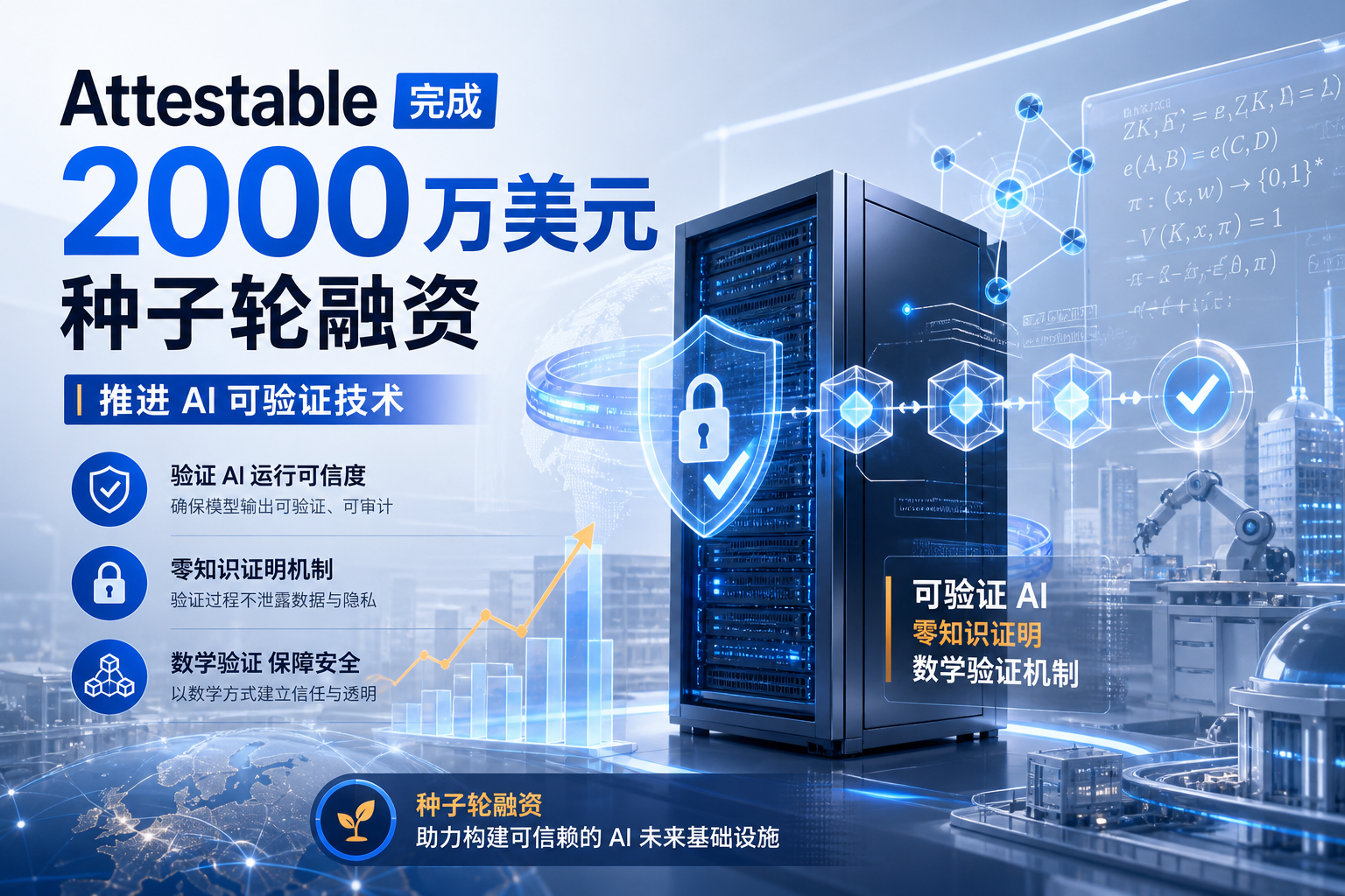 Attestable 完成 2000 万美元种子轮融资，推进 AI 可验证技术