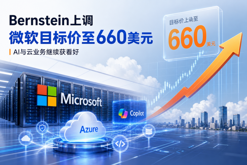 Bernstein上调微软目标价至660美元-指挥使社区 - 真实线索、热点议题与深度观察
