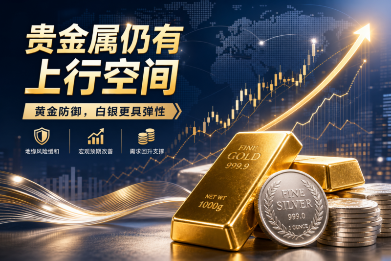 花旗:金银仍有上行空间,地缘与宏观改善或带动贵金属需求回升-指挥使社区 - 真实线索、热点议题与深度观察