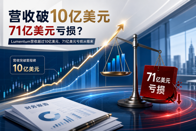 Lumentum营收越过10亿美元，71亿美元亏损从哪来-指挥使社区 - 真实线索、热点议题与深度观察