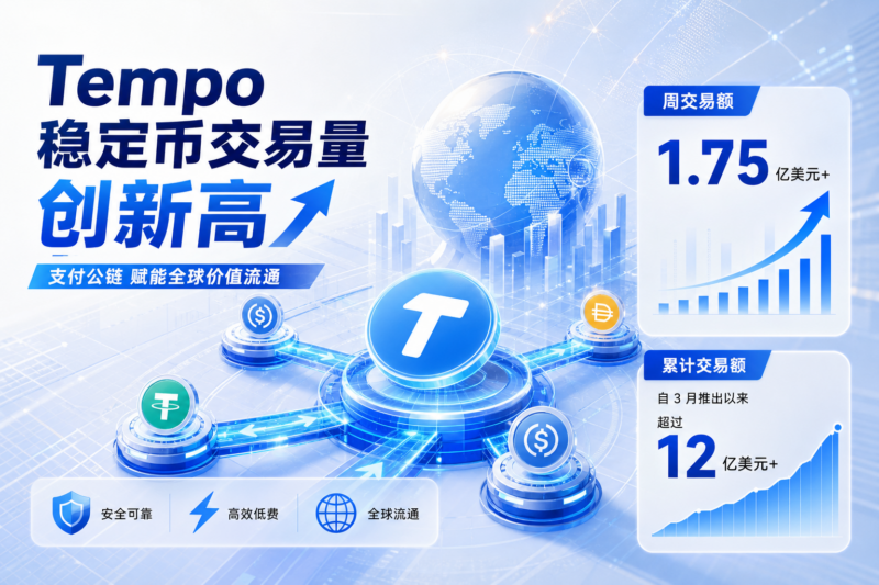 支付公链 Tempo 上周稳定币交易量创历史新高-指挥使社区 - 真实线索、热点议题与深度观察