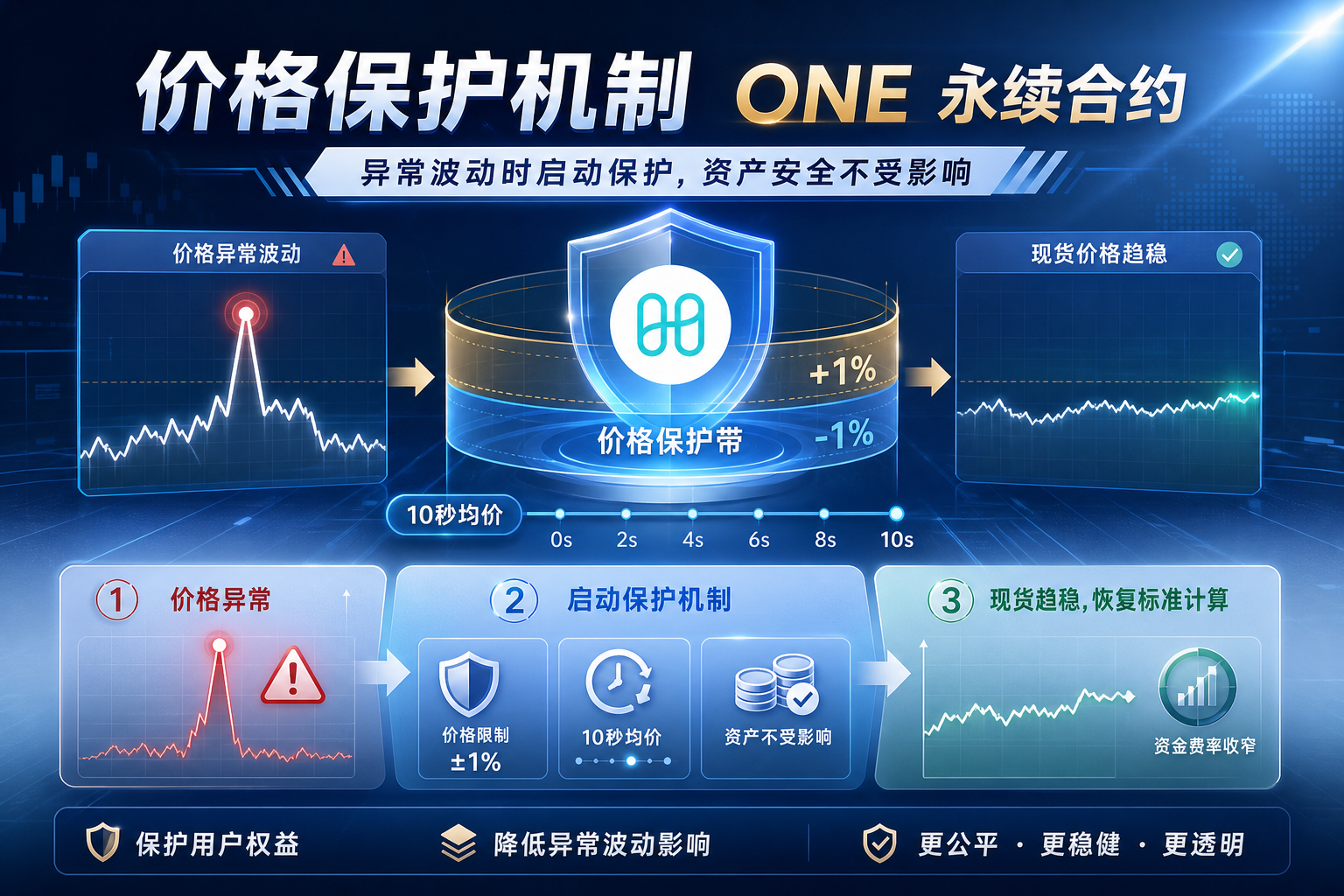Binance 将对 ONE U 本位永续合约实施最新价格保护机制
