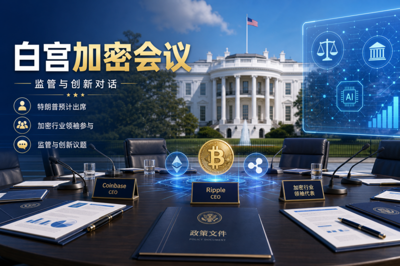 特朗普预计出席白宫加密行业会议,Coinbase、Ripple 等 CEO 将参与讨论-指挥使社区 - 真实线索、热点议题与深度观察