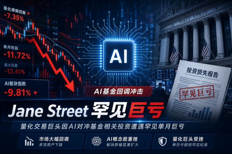 Jane Street 单月亏损 150 亿美元,AI 基金暴跌致顶级交易巨头罕见失利-指挥使社区 - 真实线索、热点议题与深度观察