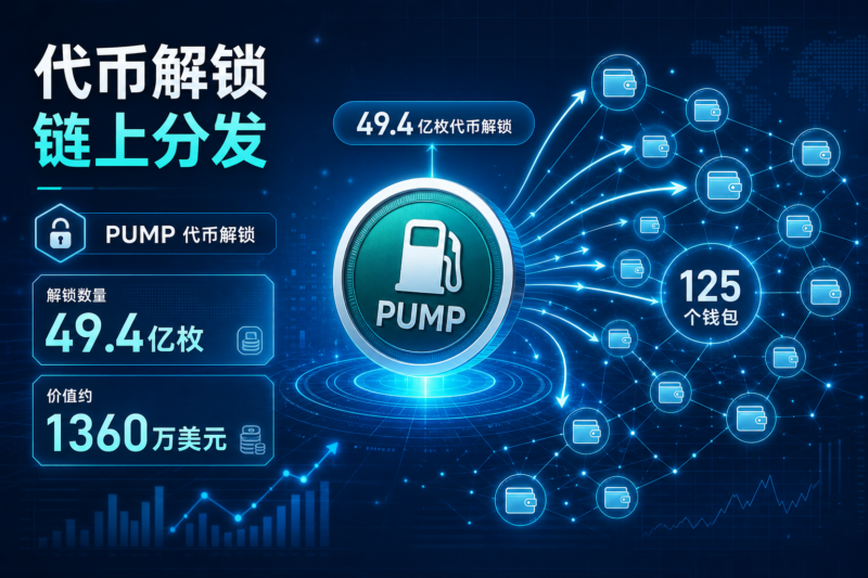 链上侦探|Pump.fun团队及投资者解锁49.4亿枚PUMP代币,约1360万美元转入125个钱包-指挥使社区 - 真实线索、热点议题与深度观察