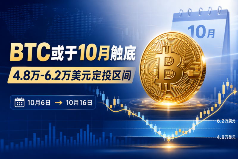 分析师:比特币或于 10 月触底,可在 4.8 万至 6.2 万美元区间定投-指挥使社区 - 真实线索、热点议题与深度观察
