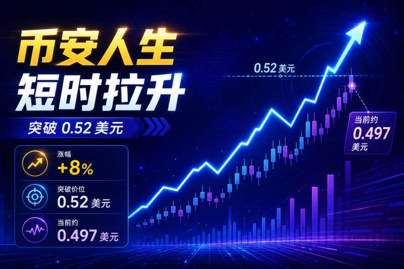 「币安人生」短时拉升超 8%,突破 0.52 美元-指挥使社区 - 真实线索、热点议题与深度观察