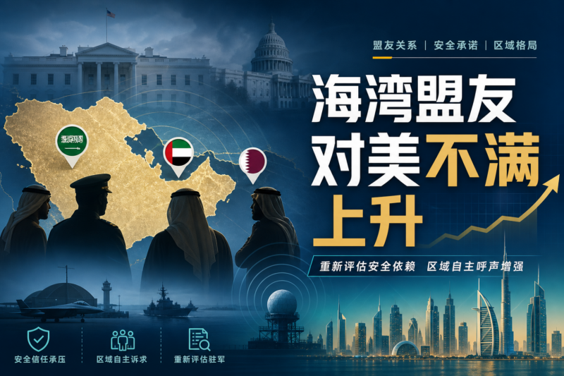 海湾盟友对美国不满情绪持续上升-指挥使社区 - 真实线索、热点议题与深度观察