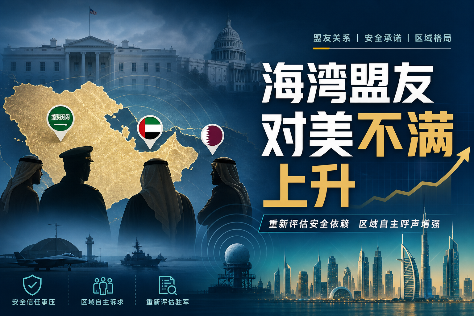 海湾盟友对美国不满情绪持续上升