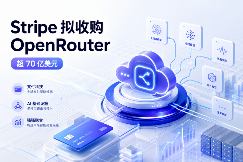 Stripe拟以超70亿美元收购OpenRouter-指挥使社区 - 真实线索、热点议题与深度观察