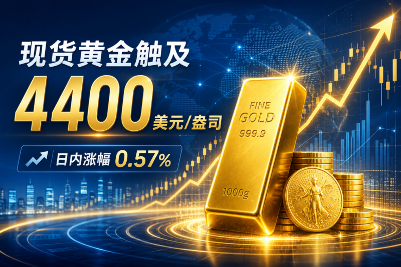 现货黄金触及 4400 美元/盎司-指挥使社区 - 真实线索、热点议题与深度观察
