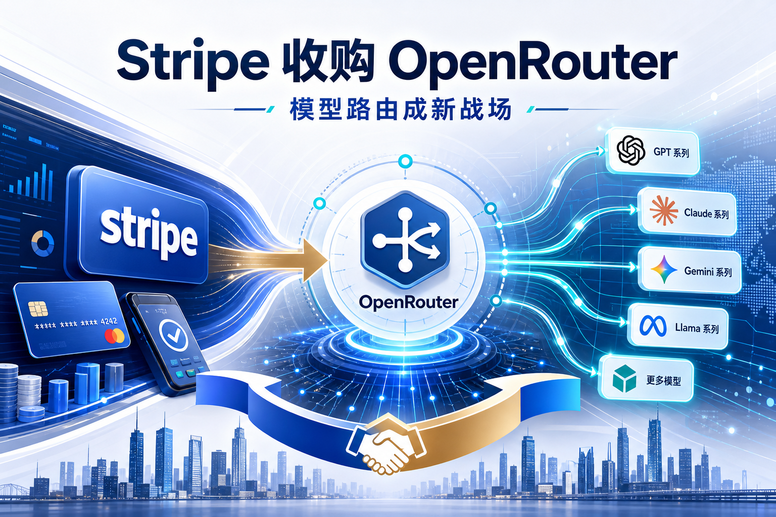 Stripe超70亿美元收购OpenRouter：Fintech巨头为何看上模型路由？
