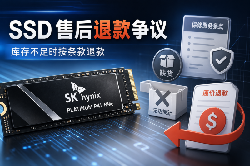 SK 海力士被曝加入「SSD 原价退款」行列:缺货不换新,保修直接退款-指挥使社区 - 真实线索、热点议题与深度观察